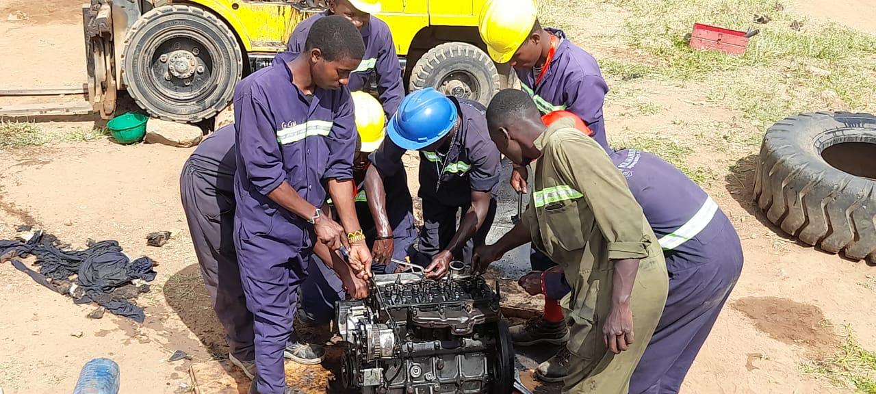 Engine Maintenance Training Session | Lion Cats