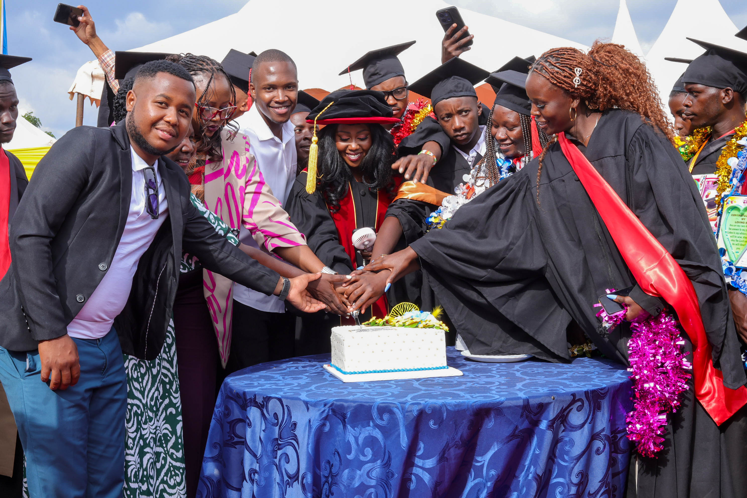 Cake cutting ceremony | Lion Cats