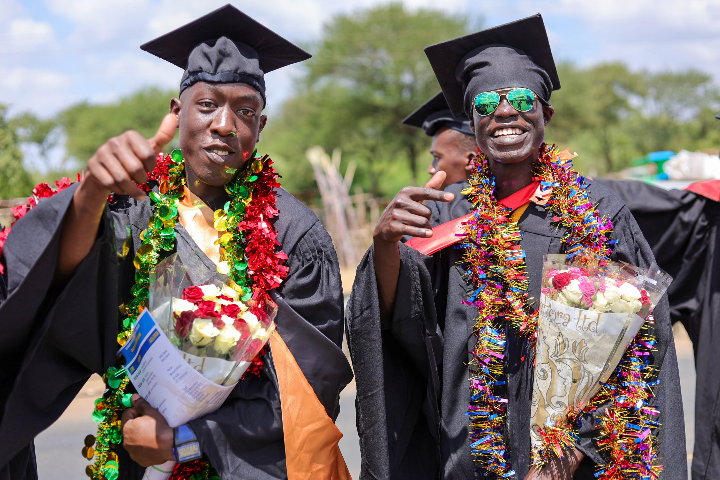 Students pose for photo | Lion Cats