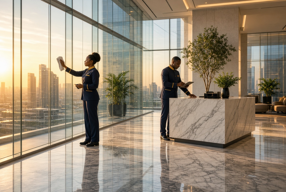 Commercial lobby